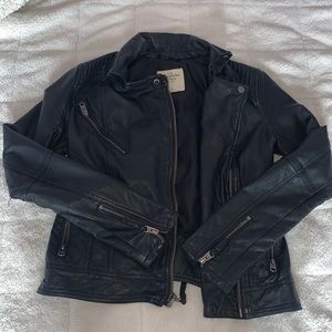 Abercrombie & Fitch Leather Jacket